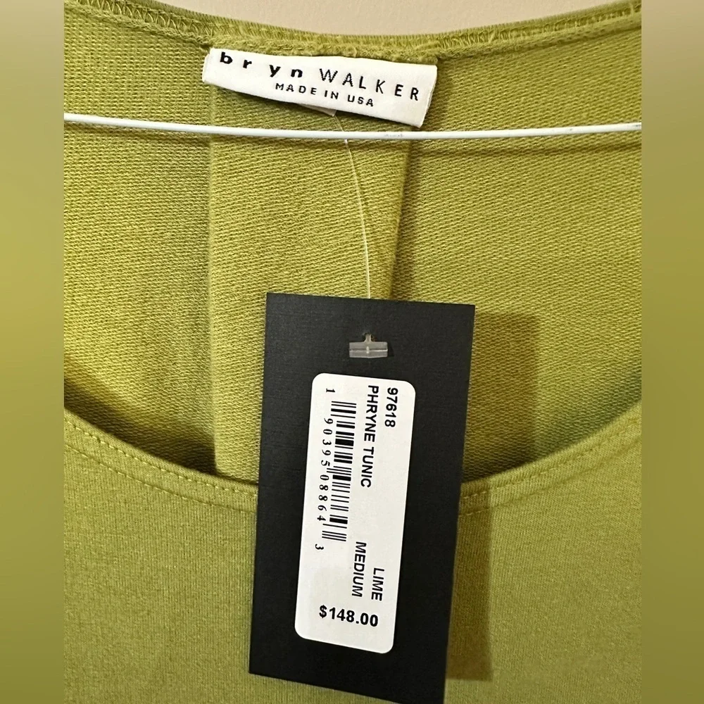 Bryn Walker Green Phryne Tunic Size Medium NWT